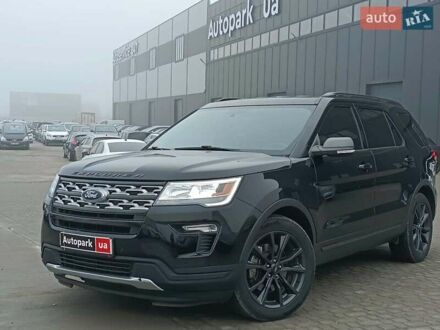 Черный Форд Эксплорер, объемом двигателя 3.5 л и пробегом 157 тыс. км за 23450 $, фото 1 на Automoto.ua