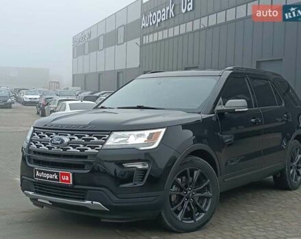 Черный Форд Эксплорер, объемом двигателя 3.5 л и пробегом 157 тыс. км за 23450 $, фото 1 на Automoto.ua