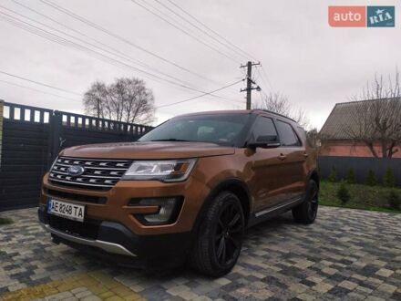 Форд Эксплорер 2016 в Новомосковске на Automoto.ua Коричневый Форд Эксплорер, объемом двигателя 2.3 л и пробегом 97 тыс. км за 16700 $, фото 1 на Automoto.ua