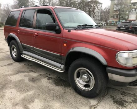 Красный Форд Эксплорер, объемом двигателя 4 л и пробегом 158 тыс. км за 2500 $, фото 2 на Automoto.ua