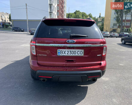 Красный Форд Эксплорер, объемом двигателя 3.5 л и пробегом 284 тыс. км за 14900 $, фото 4 на Automoto.ua