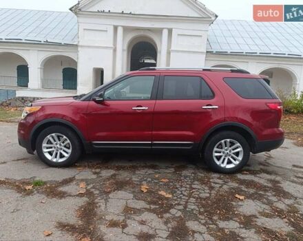 Красный Форд Эксплорер, объемом двигателя 3.5 л и пробегом 300 тыс. км за 14000 $, фото 2 на Automoto.ua