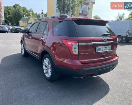 Красный Форд Эксплорер, объемом двигателя 3.5 л и пробегом 284 тыс. км за 14900 $, фото 3 на Automoto.ua