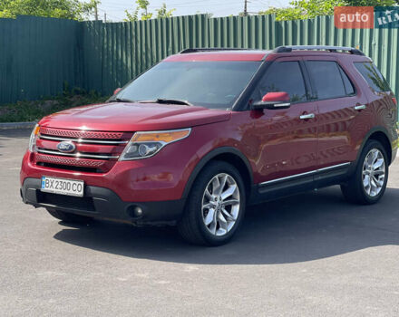 Красный Форд Эксплорер, объемом двигателя 3.5 л и пробегом 284 тыс. км за 14900 $, фото 1 на Automoto.ua