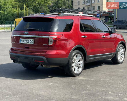 Красный Форд Эксплорер, объемом двигателя 3.5 л и пробегом 284 тыс. км за 14900 $, фото 6 на Automoto.ua