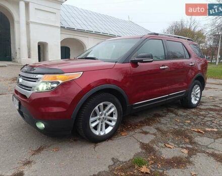 Красный Форд Эксплорер, объемом двигателя 3.5 л и пробегом 300 тыс. км за 14000 $, фото 1 на Automoto.ua