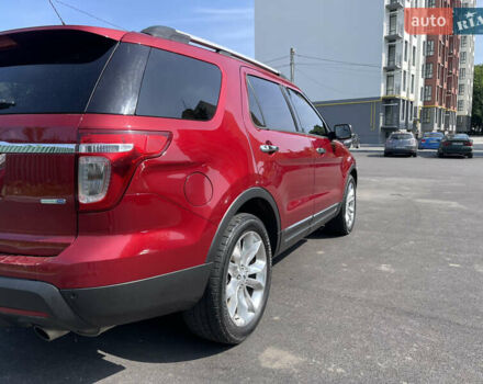 Красный Форд Эксплорер, объемом двигателя 3.5 л и пробегом 284 тыс. км за 14900 $, фото 5 на Automoto.ua
