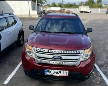 Червоний Форд Експлорер, об'ємом двигуна 3.5 л та пробігом 232 тис. км за 14000 $, фото 1 на Automoto.ua