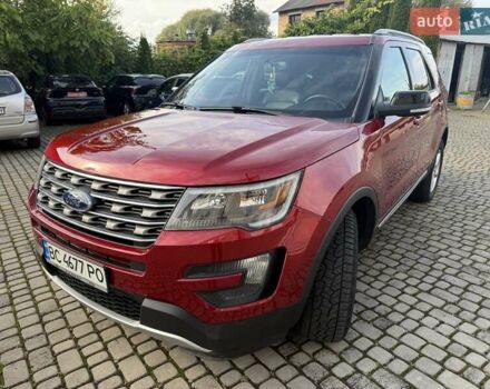 Красный Форд Эксплорер, объемом двигателя 3.5 л и пробегом 149 тыс. км за 15800 $, фото 2 на Automoto.ua