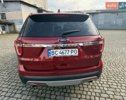 Красный Форд Эксплорер, объемом двигателя 3.5 л и пробегом 149 тыс. км за 15800 $, фото 6 на Automoto.ua