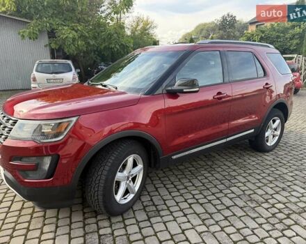 Красный Форд Эксплорер, объемом двигателя 3.5 л и пробегом 149 тыс. км за 15800 $, фото 3 на Automoto.ua