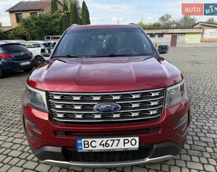 Красный Форд Эксплорер, объемом двигателя 3.5 л и пробегом 149 тыс. км за 15800 $, фото 1 на Automoto.ua