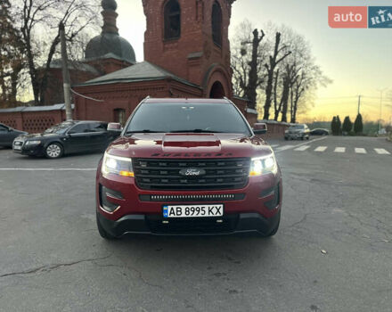 Красный Форд Эксплорер, объемом двигателя 3.5 л и пробегом 227 тыс. км за 16300 $, фото 21 на Automoto.ua