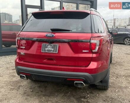 Красный Форд Эксплорер, объемом двигателя 3.5 л и пробегом 143 тыс. км за 17990 $, фото 7 на Automoto.ua