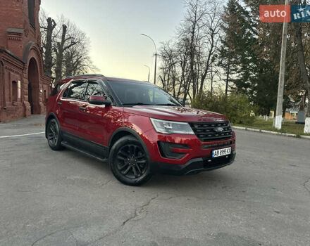 Красный Форд Эксплорер, объемом двигателя 3.5 л и пробегом 227 тыс. км за 16300 $, фото 2 на Automoto.ua