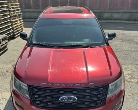 Красный Форд Эксплорер, объемом двигателя 3.5 л и пробегом 143 тыс. км за 22000 $, фото 1 на Automoto.ua