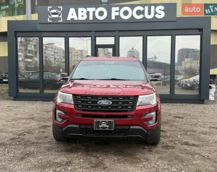 Красный Форд Эксплорер, объемом двигателя 3.5 л и пробегом 143 тыс. км за 17990 $, фото 1 на Automoto.ua