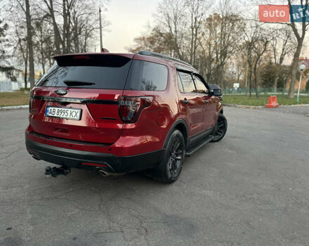 Красный Форд Эксплорер, объемом двигателя 3.5 л и пробегом 227 тыс. км за 16300 $, фото 17 на Automoto.ua