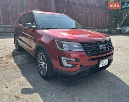 Красный Форд Эксплорер, объемом двигателя 3.5 л и пробегом 143 тыс. км за 22000 $, фото 2 на Automoto.ua
