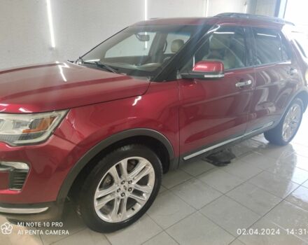 Форд Эксплорер 2017 в Обухове на Automoto.ua Красный Форд Эксплорер, объемом двигателя 2.3 л и пробегом 119 тыс. км за 19499 $, фото 4 на Automoto.ua