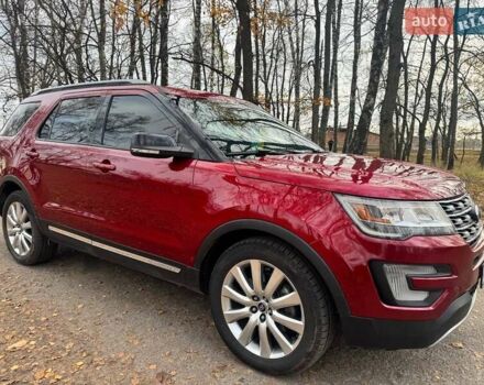 Красный Форд Эксплорер, объемом двигателя 3.5 л и пробегом 136 тыс. км за 19500 $, фото 8 на Automoto.ua