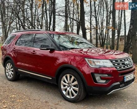 Красный Форд Эксплорер, объемом двигателя 3.5 л и пробегом 136 тыс. км за 19500 $, фото 2 на Automoto.ua