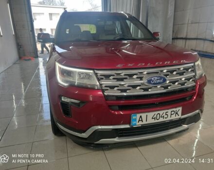 Форд Эксплорер 2017 в Обухове на Automoto.ua Красный Форд Эксплорер, объемом двигателя 2.3 л и пробегом 119 тыс. км за 19499 $, фото 3 на Automoto.ua