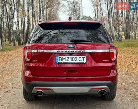 Красный Форд Эксплорер, объемом двигателя 3.5 л и пробегом 136 тыс. км за 19500 $, фото 11 на Automoto.ua