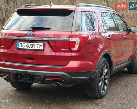Красный Форд Эксплорер, объемом двигателя 3.5 л и пробегом 168 тыс. км за 20900 $, фото 1 на Automoto.ua