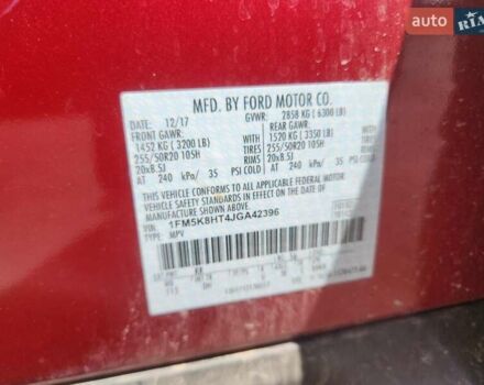 Красный Форд Эксплорер, объемом двигателя 0 л и пробегом 132 тыс. км за 4900 $, фото 12 на Automoto.ua