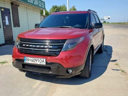 Форд Эксплорер 2012 в Одессе на Automoto.ua Красный Форд Эксплорер, объемом двигателя 3.5 л и пробегом 90 тыс. км за 18500 $, фото 1 на Automoto.ua