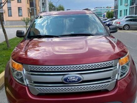 Красный Форд Эксплорер, объемом двигателя 3.5 л и пробегом 234 тыс. км за 15050 $, фото 1 на Automoto.ua