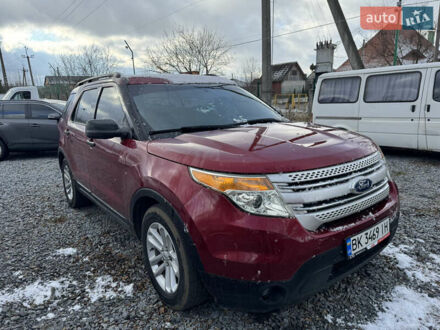 Форд Експлорер 2014 у Рівному на Automoto.ua Червоний Форд Експлорер, об'ємом двигуна 3.5 л та пробігом 232 тис. км за 13150 $, фото 1 на Automoto.ua