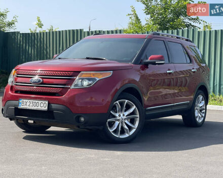 Красный Форд Эксплорер, объемом двигателя 3.5 л и пробегом 284 тыс. км за 14900 $, фото 1 на Automoto.ua