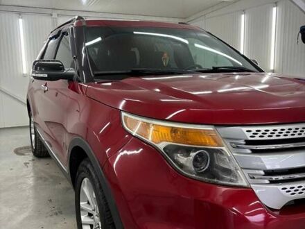 Красный Форд Эксплорер, объемом двигателя 3.5 л и пробегом 150 тыс. км за 11000 $, фото 1 на Automoto.ua