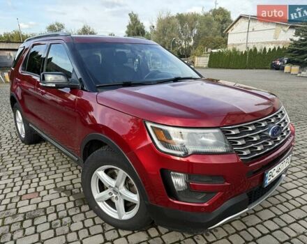 Красный Форд Эксплорер, объемом двигателя 3.5 л и пробегом 149 тыс. км за 15800 $, фото 1 на Automoto.ua