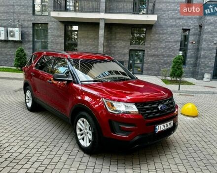 Красный Форд Эксплорер, объемом двигателя 2.3 л и пробегом 167 тыс. км за 14500 $, фото 1 на Automoto.ua