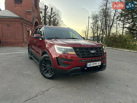 Форд Експлорер 2016 у Вінниці на Automoto.ua Червоний Форд Експлорер, об'ємом двигуна 3.5 л та пробігом 227 тис. км за 16300 $, фото 1 на Automoto.ua