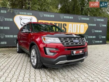 Красный Форд Эксплорер, объемом двигателя 3.5 л и пробегом 227 тыс. км за 15200 $, фото 1 на Automoto.ua