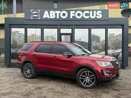 Красный Форд Эксплорер, объемом двигателя 3.5 л и пробегом 143 тыс. км за 17990 $, фото 1 на Automoto.ua