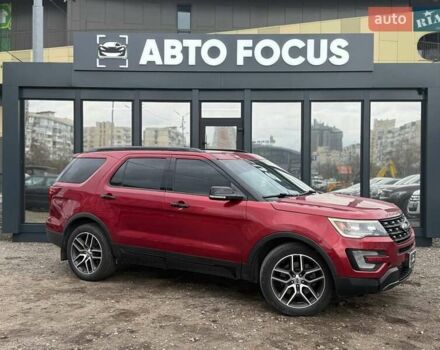 Красный Форд Эксплорер, объемом двигателя 3.5 л и пробегом 143 тыс. км за 17990 $, фото 1 на Automoto.ua