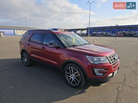 Форд Эксплорер 2017 в Одессе на Automoto.ua Красный Форд Эксплорер, объемом двигателя 3.5 л и пробегом 157 тыс. км за 19500 $, фото 1 на Automoto.ua