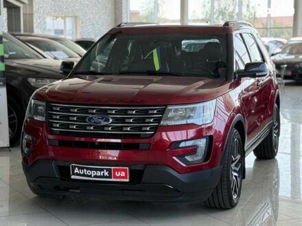 Форд Эксплорер 2017 в Одессе на Automoto.ua Красный Форд Эксплорер, объемом двигателя 3.5 л и пробегом 164 тыс. км за 19990 $, фото 1 на Automoto.ua