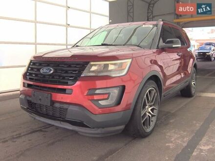 Форд Эксплорер 2017 в Каменце-Подольском на Automoto.ua Красный Форд Эксплорер, объемом двигателя 3.5 л и пробегом 125 тыс. км за 13000 $, фото 1 на Automoto.ua