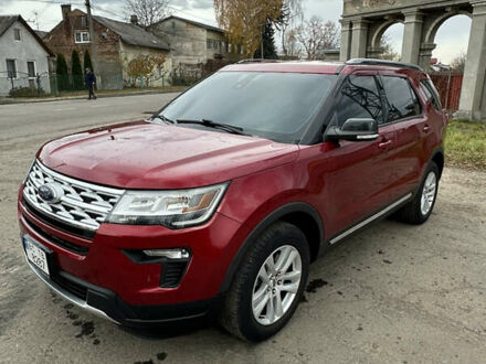 Форд Експлорер 2018 у Дрогобичі на Automoto.ua Червоний Форд Експлорер, об'ємом двигуна 2.26 л та пробігом 64 тис. км за 21900 $, фото 1 на Automoto.ua