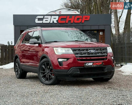 Красный Форд Эксплорер, объемом двигателя 3.5 л и пробегом 169 тыс. км за 19999 $, фото 1 на Automoto.ua