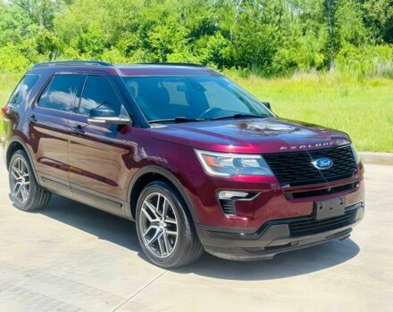 Красный Форд Эксплорер, объемом двигателя 3.5 л и пробегом 40 тыс. км за 11000 $, фото 1 на Automoto.ua