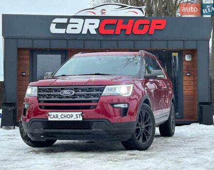 Красный Форд Эксплорер, объемом двигателя 3.5 л и пробегом 169 тыс. км за 20500 $, фото 1 на Automoto.ua