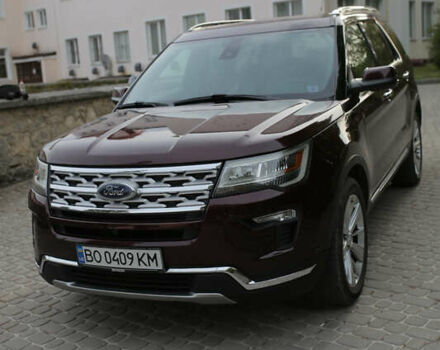 Красный Форд Эксплорер, объемом двигателя 3.5 л и пробегом 119 тыс. км за 26800 $, фото 1 на Automoto.ua