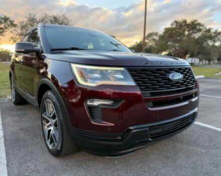 Красный Форд Эксплорер, объемом двигателя 3.5 л и пробегом 42 тыс. км за 15500 $, фото 1 на Automoto.ua